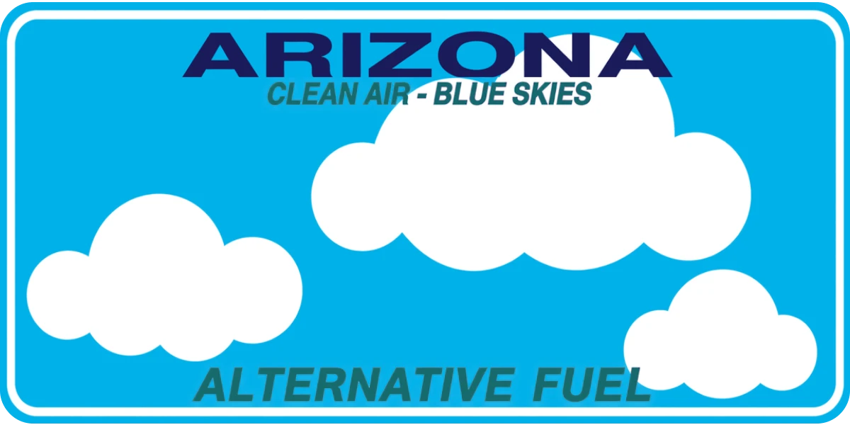 Arizona Clean Air license plate visualization