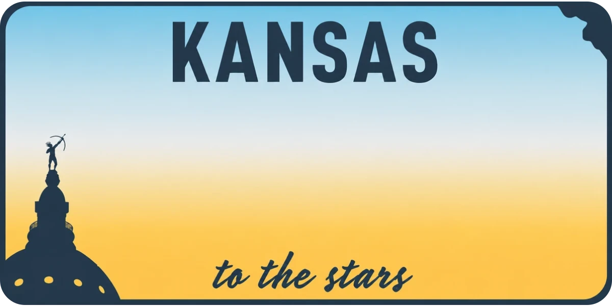 Kansas license plate visualization