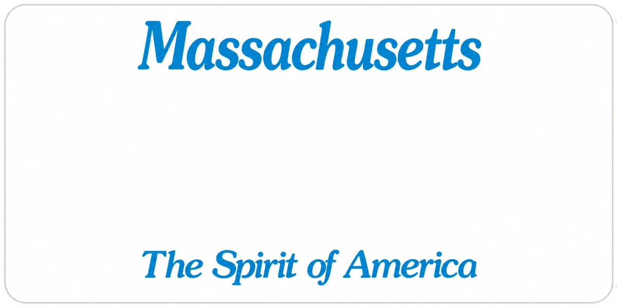 Massachusetts license plate visualization