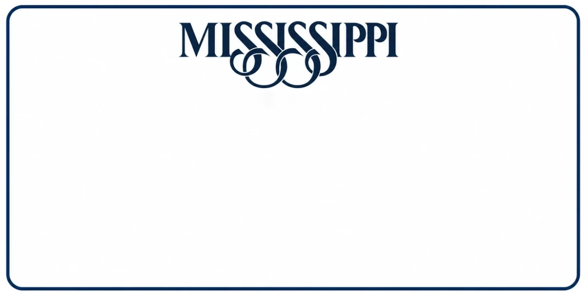 Mississippi license plate visualization