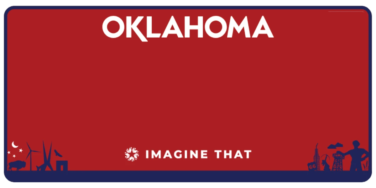 Oklahoma license plate visualization