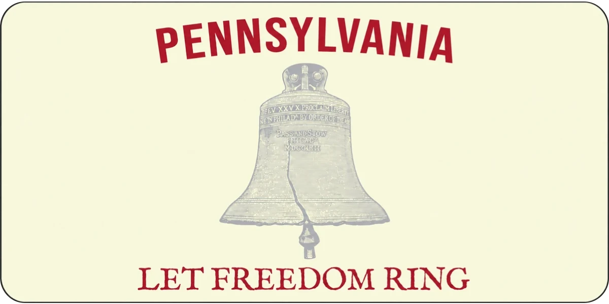 Pennsylvania license plate visualization