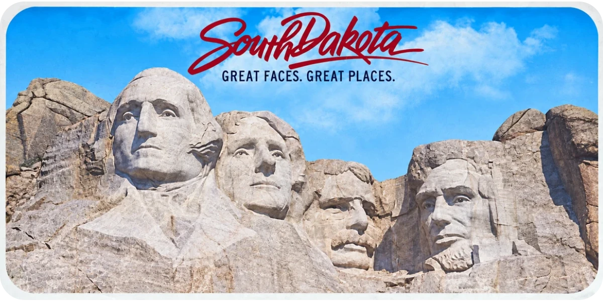 South Dakota license plate visualization