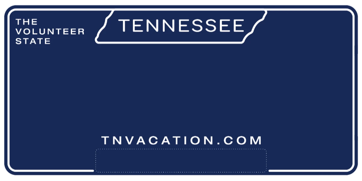 Tennessee license plate visualization