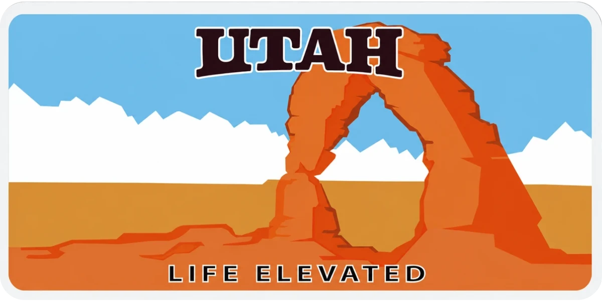 Utah license plate visualization