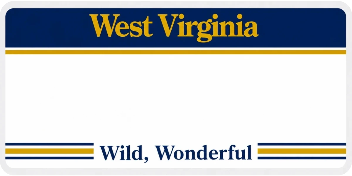 West Virginia license plate visualization
