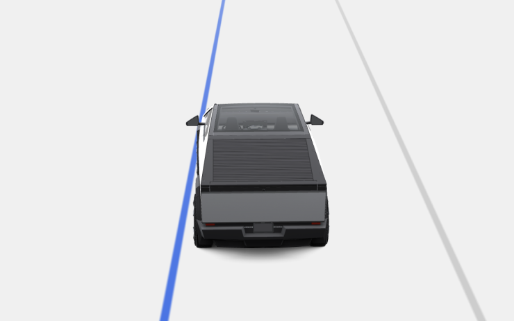 Tesla Lane Departure Avoidance feature in update 2025.14.6