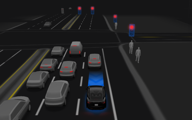Tesla Full Self-Driving (Supervised) feature in update 2025.32.8.16