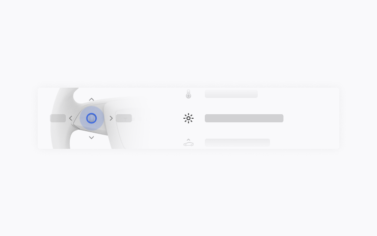 Tesla New Scroll Wheel Functions feature in update 2025.38.3.1