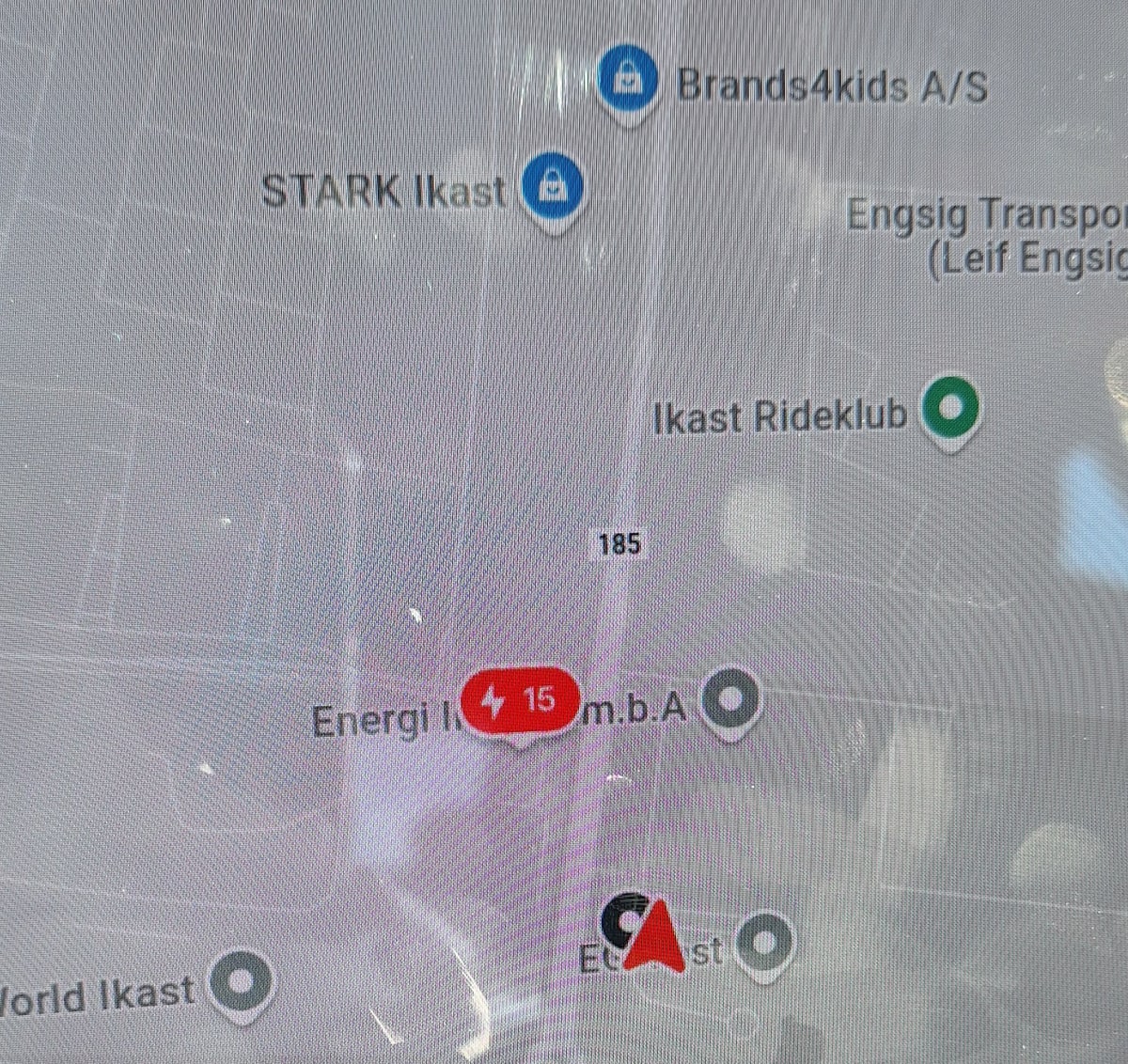 Tesla New Map Icons feature in update 2025.8.3