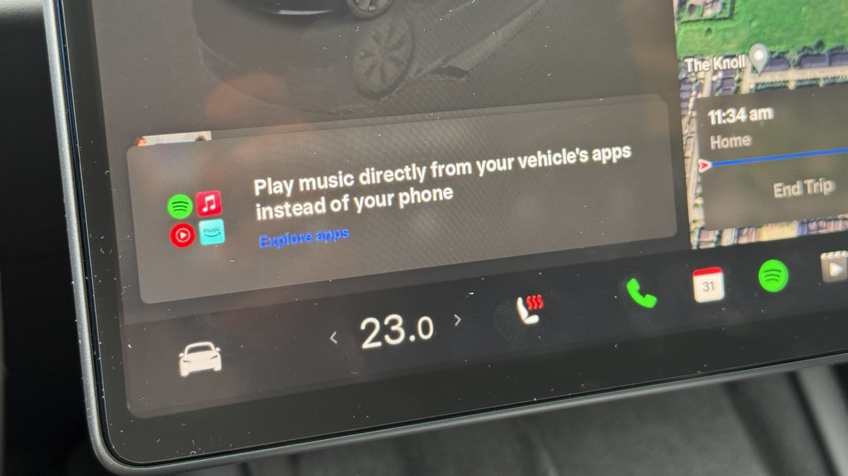 Tesla Additional Tool Tips feature in update 2025.8.3