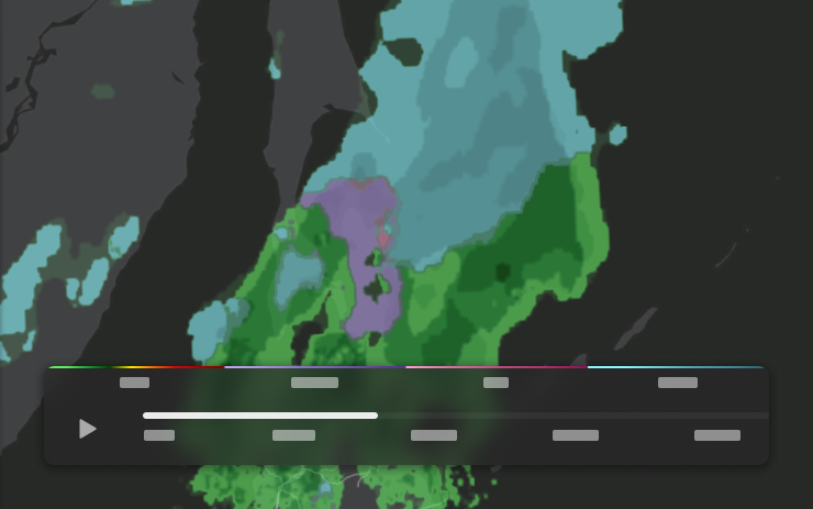 Tesla Weather Maps feature in update 2026.20