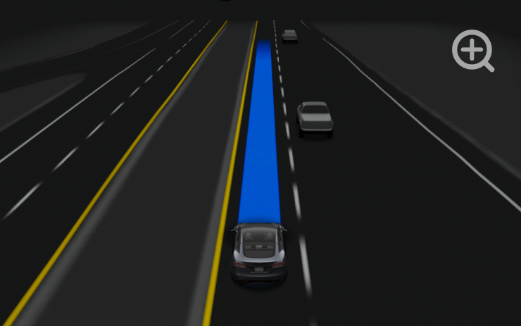 Tesla Driving Visualization feature in update 2026.27.100.1