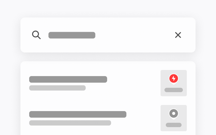Tesla Supercharger Search feature in update 2026.27.100.1