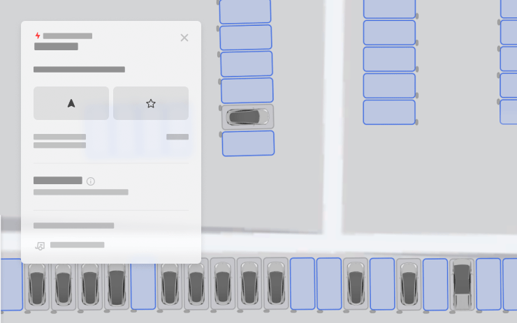Tesla Supercharger Site Maps feature in update 2026.38.3.1