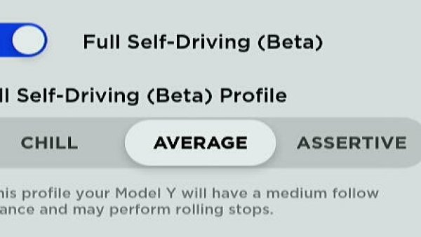 Tesla introducing Autopilot driving styles with 'FSD Profiles'