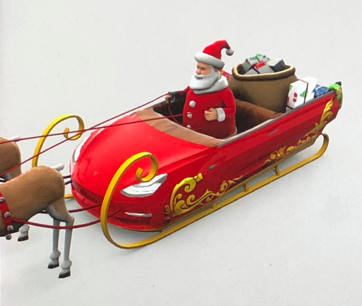 Tesla's Santa Mode can be entertaining during the holidays