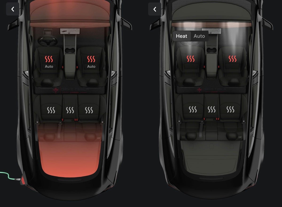 Tesla Update 2026.32 Adds Automatic Seat Heater Timeout