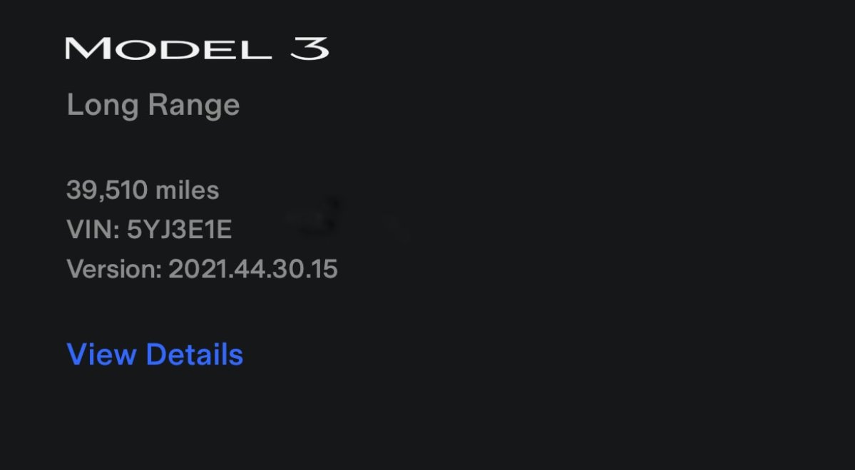 Tesla adds more vehicle information to its app