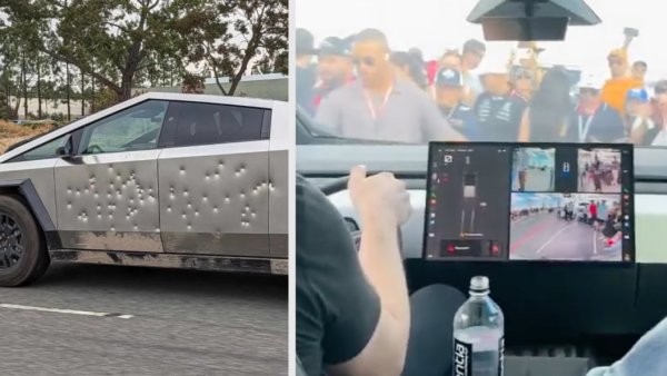 Tesla Cybertruck Video Reveals New UI Features; Undergoes Bulletproof Testing