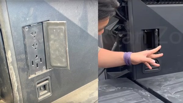 Tesla Cybertruck To Have 50-Amp 240v Outlet, Enough to Charge Another Tesla