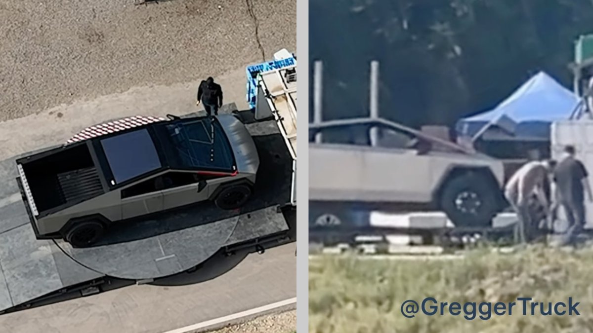 We get our first look at how the Cybertruck's frunk will open