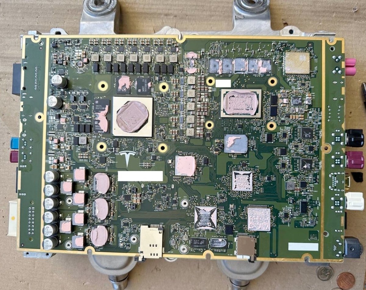 Tesla's AI4 FSD computer