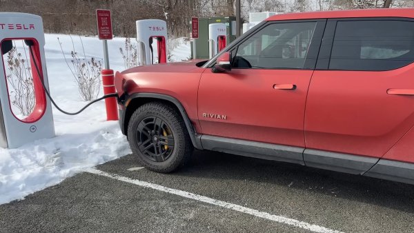 Rivian Jumps On Board, Adopts Tesla's NACS Charging Standard