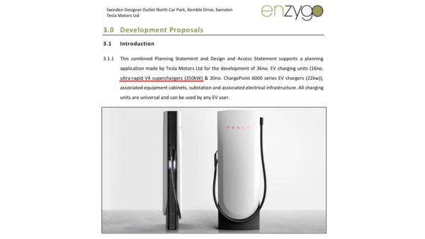 Tesla Confirms V4 Superchargers Will Charge at 350kW, Or 115 Miles in 5 Minutes
