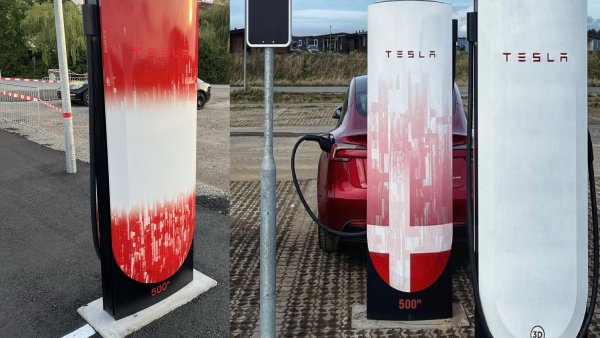 Tesla Supercharger Milestones — A Look at Tesla's Uniquely Designed Superchargers