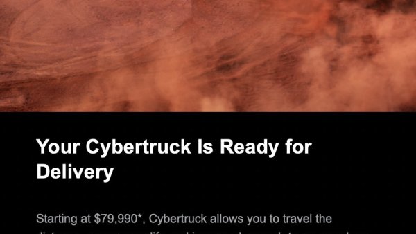 Tesla Starts Inviting Users to Configure Their Non-Foundation Series Cybertruck
