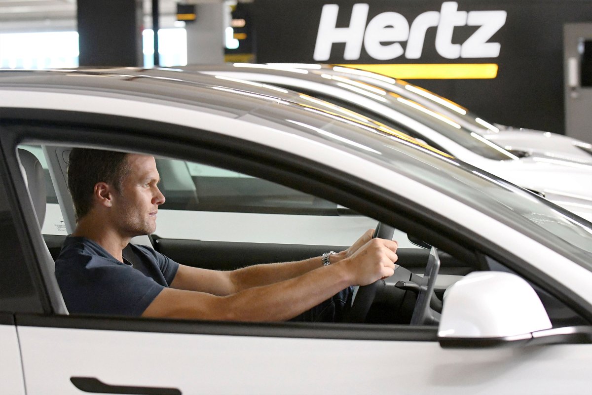 Tom Brady in a Model 3