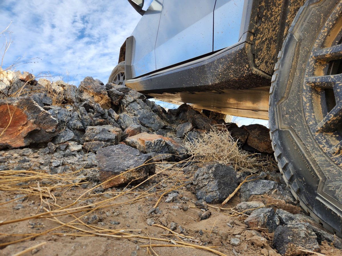 The prototype Off Road Armor in all its glory.