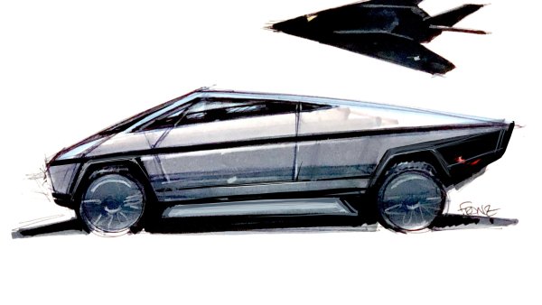 The Original Design and Inspiration of the Tesla Cybertruck