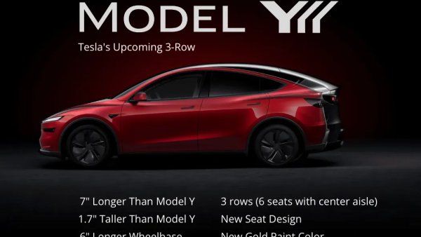 Tesla's Luxury Model Y L 6-Seater to Feature Fold Flat Second & Third Row