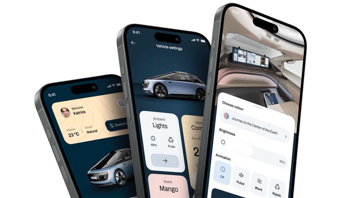 The Rimac robotaxi app