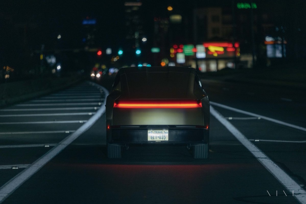 The Cybercab cuts a sharp profile without mirrors