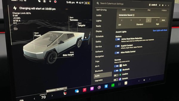 Tesla Adds 'Active Noise Cancellation' to Cybertruck in Update 2026.2.6.1