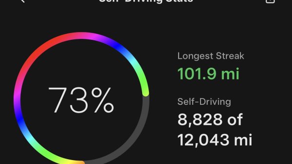 Tesla Adds FSD Stats Rainbow Easter Egg to Tesla App [VIDEO]