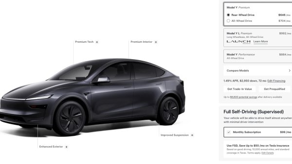 Tesla Adds Insurance Estimates to Order Page, Highlighting FSD Savings
