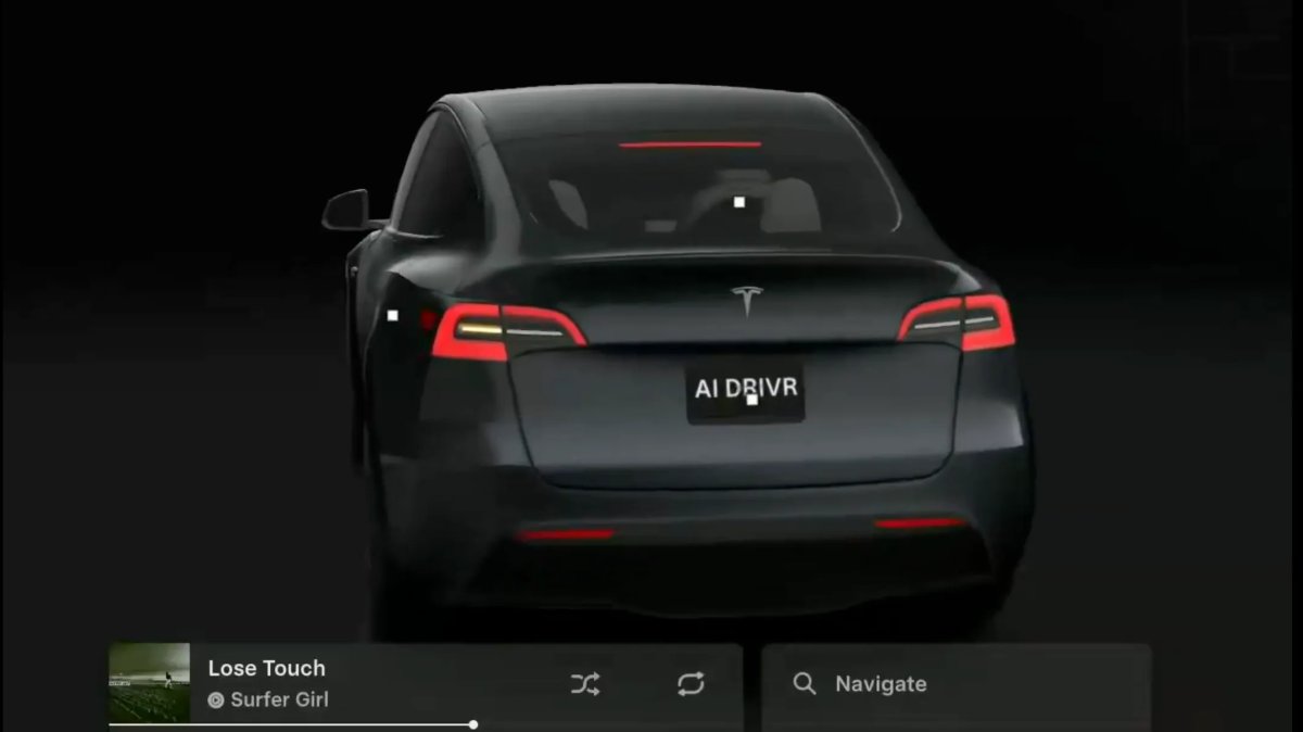 Tesla Amber Brake Lights feature in update 2026.14.6.10