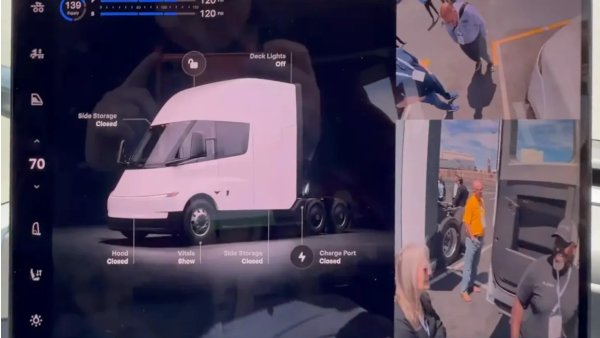 Tesla Semi's Dual-Screen User Interface: How It Differs