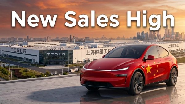 Tesla China Sales Hit New 2026 High With 25% Surge in June