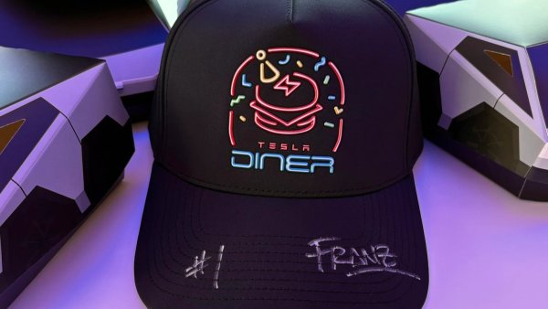 Tesla Diner Celebrates Turning One With Signed Franz Merch