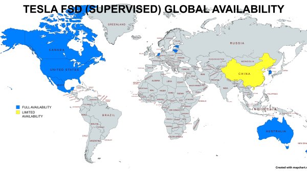 Tesla FSD Expansion History: Where It's Live and What's Next
