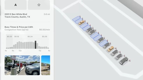 Tesla Adds Cybercab to Its 3D Supercharger Site Maps