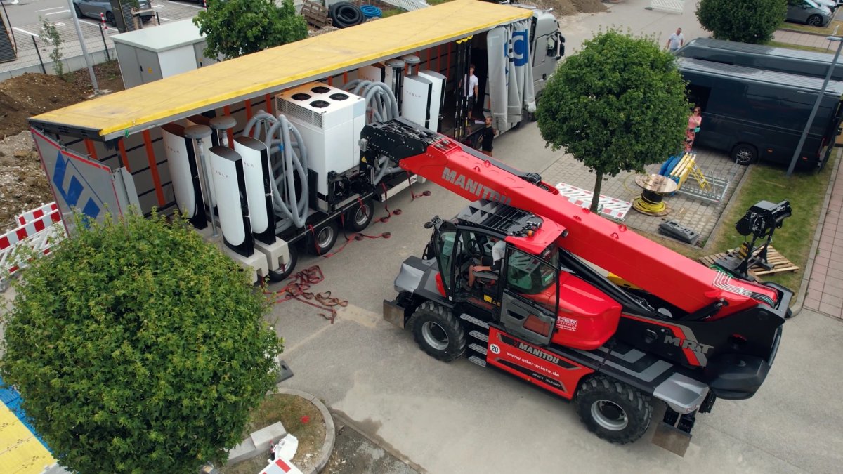 Tesla Debuts Pre-Assembled Accordion Superchargers