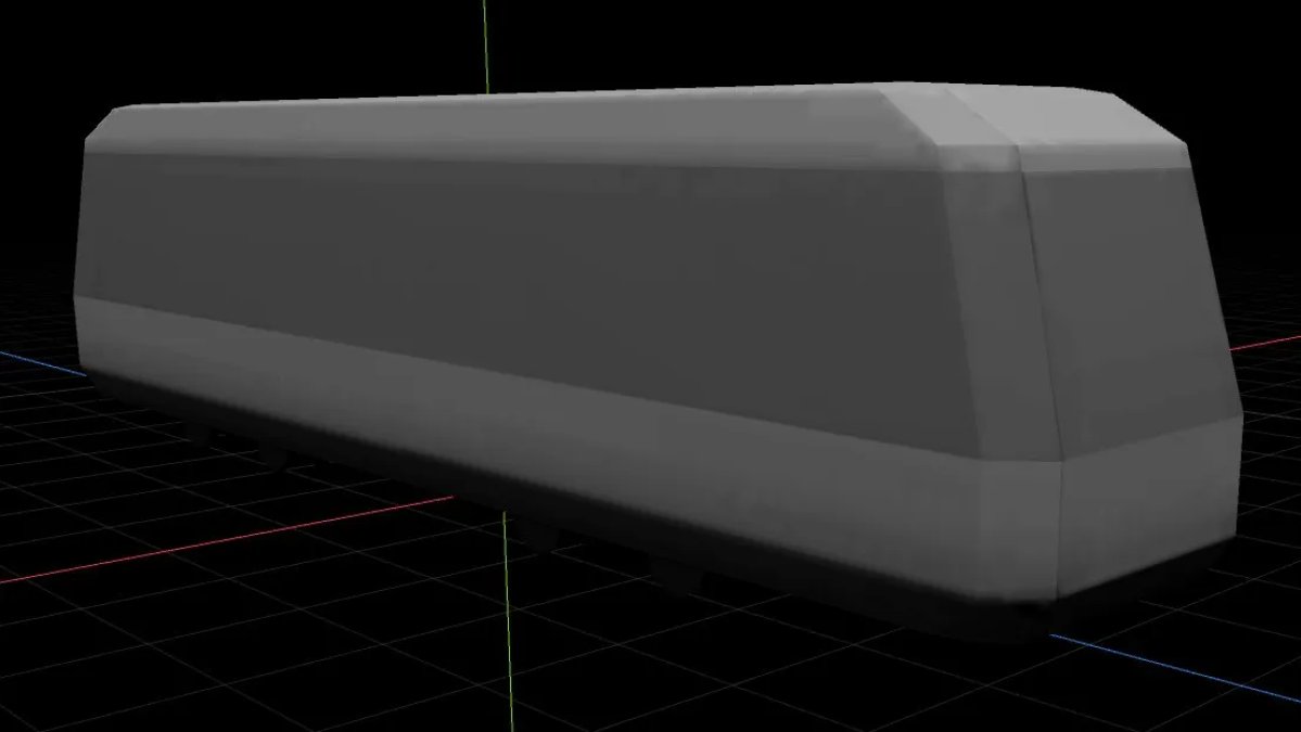 FSD 3D model for a tram