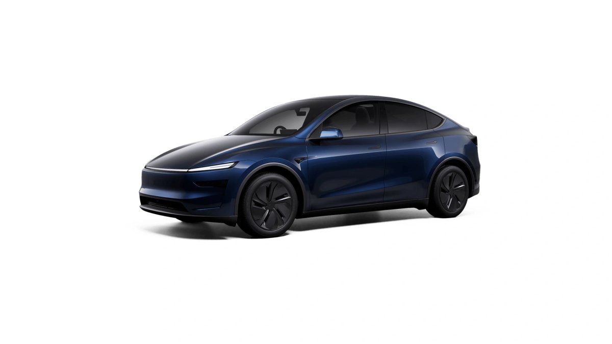 "Coastal Blue" on the Model Y RWD vs. "Marine Blue" on the Model Y Premium