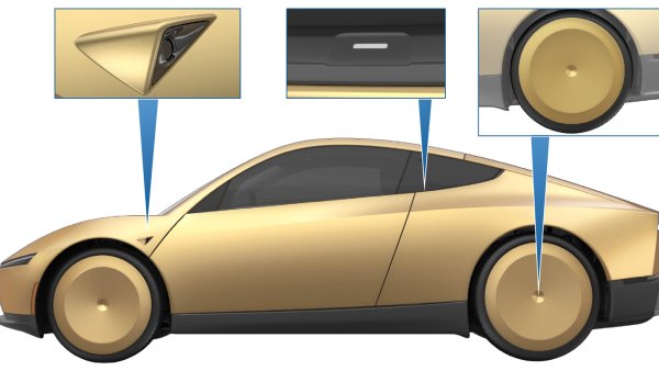 New Tesla Cybercab Details: Batteries, External Mics, Tow Straps, and More